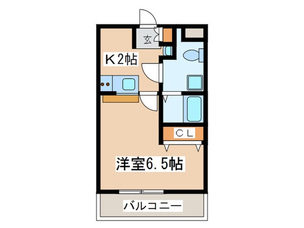 S-FORT玉川学園前の物件間取画像